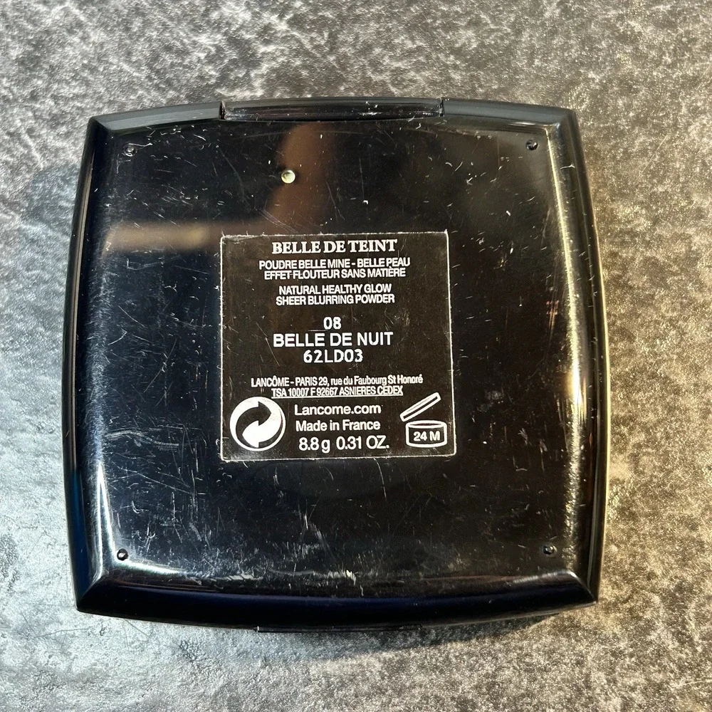 Lancome Belle De Teint Sheer Blurring Pressed Powder 08 BELLE DE‎ NUIT Damaged